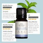 Buy Juicy Chemistry 100% Pure & Organic Peppermint Essential Oil, 10 ml | Cooling & Refreshing Oil for Skin, Hair & Aromatherapy | Steam-Distilled - Purplle