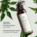 Buy Juicy Chemistry Certified Organic Acne Control Face Wash with Hemp & Tea Tree, 110 ml | Fades Dark Spots | Evens Skin Tone & Restores Glow | Certified Organic, Sulphate-Free & Gentle Cleanser | For Men & Women - Purplle