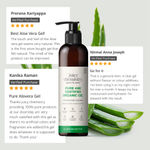 Buy Juicy Chemistry Pure & Certified Organic Aloe Vera Gel, 200 ml | Hydrating & Soothing Gel for Face, Body & Hair | Lightweight | Non-Sticky | Multipurpose| For Men & Women - Purplle