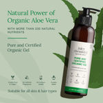 Buy Juicy Chemistry Pure & Certified Organic Aloe Vera Gel, 200 ml | Hydrating & Soothing Gel for Face, Body & Hair | Lightweight | Non-Sticky | Multipurpose| For Men & Women - Purplle