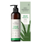 Buy Juicy Chemistry Pure & Certified Organic Aloe Vera Gel, 200 ml | Hydrating & Soothing Gel for Face, Body & Hair | Lightweight | Non-Sticky | Multipurpose| For Men & Women - Purplle