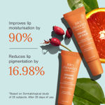 Buy Juicy Chemistry Organic Lip Balm Fortified with Blood Orange & Rosehip, 10 gm | Deeply Moisturising & Brightening Lip Care | 100% Natural | Certified Organic & Cruelty-Free - Purplle