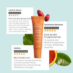 Buy Juicy Chemistry Organic Lip Balm Fortified with Blood Orange & Rosehip, 10 gm | Deeply Moisturising & Brightening Lip Care | 100% Natural | Certified Organic & Cruelty-Free - Purplle