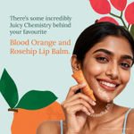 Buy Juicy Chemistry Organic Lip Balm Fortified with Blood Orange & Rosehip, 10 gm | Deeply Moisturising & Brightening Lip Care | 100% Natural | Certified Organic & Cruelty-Free - Purplle