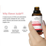 Buy Juicy Chemistry 5% Lactic Acid + 3% Flower Acids Serum, 10 ml | Gentle Exfoliating | Brightening Face Serum for Smooth & Radiant Skin | Organic | Lightweight & Non-Greasy | For Men & Women - Purplle