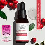 Buy Juicy Chemistry 2% Alpha Arbutin + D-Gallic Acid Serum, 30 ml | Brightens Skin | Fades Dark Spots & Hyperpigmentation | Certified Organic, Alcohol-Free, Non-Comedogenic| For Men & Women - Purplle