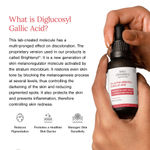 Buy Juicy Chemistry 2% Alpha Arbutin + D-Gallic Acid Serum, 30 ml | Brightens Skin | Fades Dark Spots & Hyperpigmentation | Certified Organic, Alcohol-Free, Non-Comedogenic| For Men & Women - Purplle