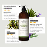 Buy Juicy Chemistry Organic Anti-Dandruff Shampoo Fortified with Rosemary & Tea Tree, 500 ml | Reduces Itchy Scalp & Flakiness | Gentle & Natural Hair Care | For Men & Women - Purplle