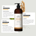 Buy Juicy Chemistry Certified Organic Moisturising Daily Use Shampoo Fortified with Rice Water & Oat Milk, 500 ml | Hydrating | Gentle Hair Care - Purplle