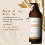 Buy Juicy Chemistry Certified Organic Moisturising Daily Use Shampoo Fortified with Rice Water & Oat Milk, 500 ml | Hydrating | Gentle Hair Care - Purplle