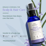 Buy Juicy Chemistry Organic Rosemary Water (Hydrosol), 100 ml | 100% Pure Steam Distilled Toner & Hair Mist | Boosts Hair Growth | Reduces Dandruff & Clarifies Skin | Pure, Organic & Alcohol-Free| For Men & Women - Purplle