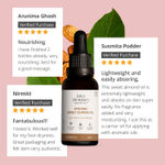 Buy Juicy Chemistry 100% Pure & Organic Sweet Almond Oil, 30 ml | Moisturizes Skin | Nourishes Hair & Supports Sensitive Skin | Cold-Pressed | Certified Organic - Purplle