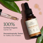 Buy Juicy Chemistry Organic Argan Oil, 30 ml | 100% Pure, Cold-Pressed & Certified Organic | Deeply Moisturises Skin | Strengthens Hair | Controls Frizz & Adds Shine - Purplle