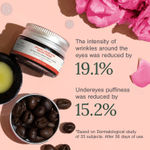 Buy Juicy Chemistry Organic Under Eye Repair Cream Fortified with Damask Rose & Coffee, 5 gm | Dark Circle & Puffiness Reduction | Hydrating & Brightening Eye Cream | 100% Natural - Purplle