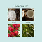 Buy Juicy Chemistry Ultra Moisturising & Luxury Organic Soap Fortified with Vanilla & Coconut, 100 gm | Hydrating & Nourishing Soap for Skin & Hair - Purplle