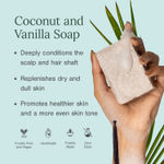 Buy Juicy Chemistry Ultra Moisturising & Luxury Organic Soap Fortified with Vanilla & Coconut, 100 gm | Hydrating & Nourishing Soap for Skin & Hair - Purplle