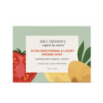 Buy Juicy Chemistry Ultra Moisturising & Luxury Organic Soap Fortified with Tomato & Potato, 100 gm | Brightening & Hydrating Natural Soap - Purplle