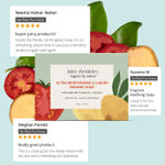 Buy Juicy Chemistry Ultra Moisturising & Luxury Organic Soap Fortified with Tomato & Potato, 100 gm | Brightening & Hydrating Natural Soap - Purplle