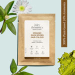 Buy Juicy Chemistry Organic Dark Brown Hair Colour Fortified with Henna & Amla, 200 gm | Natural Grey Coverage | Hair Conditioning - Purplle
