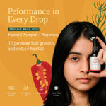 Buy Juicy Chemistry 100% Natural Hair Growth Oil Fortified with Chilli & Rosemary, 30 ml | Strengthens, Nourishes & Promotes Hair Growth | Organic Hair Care | For Men & Women - Purplle