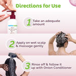 Buy Mamaearth Onion Shampoo with Onion & Plant Keratin for Hair Fall Control - 250 ml - Purplle