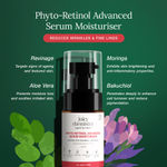 Buy Juicy Chemistry Phyto-Retinol Advanced Serum Moisturiser, 30 gm | Anti-Aging & Skin Renewal Cream with Bakuchiol | Organic, Hydrating & Lightweight - Purplle