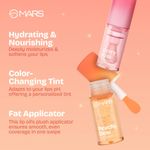Buy MARS Color Changing Lip Oil (4.5 ml) (04-PEACHY DEW) With Fat Applicator | Skin Nourishing Ingredients - Olive Fruit Oil, Jojoba Oil | Hydrating & Moisturising - Purplle