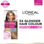 Buy L'Oreal Paris Casting Creme Gloss Hair Color With Glycolic Gloss Complex | 5X Glossier Hair Color | Ultra Visible Shade 812 - Almond Blonde | 60 ml + 40 gm + 60 gm - Purplle
