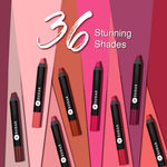 Buy SUGAR Cosmetics Matte as Hell Crayon Lipsticks for Women | Lasts Up To 8+ Hours | Lip Crayon with Sharpener | 2.8gm - 36 Veronica Mars - Purplle