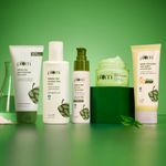 Buy Plum Green Tea Complete Routine Combo of 5 - Face wash 75 ml, Toner 200 ml, Moisturizer 50 ml, Sunscreen Gel 50 gm, Night Gel 15 ml - Skincare Kit - Purplle