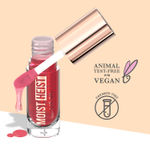 Buy Swiss Beauty Moist Heist Lip Oil | Colour-Changing | With Vitamin E & Mint Oil | Nourish & Protect - 4.8 gm, Melon Loot - Purplle
