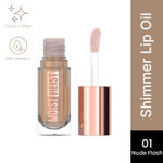 Buy Swiss Beauty Moist Heist Shimmer Lip Oil | Luminous Shine | Hydrating | Lightweight - 4.8 gm, Nude Flash - Purplle