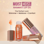 Buy Swiss Beauty Moist Heist Shimmer Lip Oil | Luminous Shine | Hydrating | Lightweight - 4.8 gm, Nude Flash - Purplle