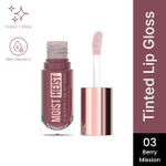 Buy Swiss Beauty Moist Heist Tinted Lip Gloss | Colour + Shine | Moisturises | With Vitamin E | Non-Sticky | Long-Lasting - 4.8 gm, Berry Mission - Purplle