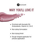 Buy SUGAR Cosmetics Mettle Matte Liquid Lipstick For Women | Highly Pigmented | Transferproof & Long Lasting |7Ml - 03 Estella (Neutral Pinky Brown) - Purplle