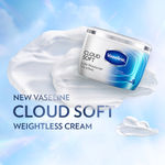 Buy Vaseline Cloud Soft Light Moisturiser | 100 Hours Non-Sticky Hydration | Ceramides & Hyaluron 300 ml - Purplle