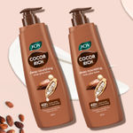Buy Joy Cocoa Rich Intense Nourishing Body Lotion (400 ml x 2) | 48 Hour Nourishment | With Shea Butter & Cocoa Butter | Suitable for Normal to Dry Skin | Non Sticky & Non Greasy Lightweight Body Lotion - Pack of 2 - Purplle