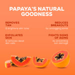 Buy Joy De Tan Papaya Face Wash For Dark Spots, Tan & Dead Skin Removal (150 ml x2) | Enriched with Vitamin C & Vitamin A | Suitable for All Skin Types - Pack of 2 - Purplle
