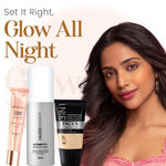 Buy Faces Canada Fresh Glow Kit (Ultime Pro Makeup Fixer 50 ml + Strobe Cream Mini- Rose Gold (18 gm) + All Day Hydra Matte Foundation - Mini + Comfy Matte Wow Liquid Lipstick - Cocoa Crush + Magneteyes Kajal - Black) Combo of 5 - Purplle