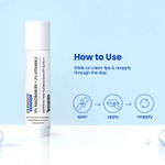 Buy DermDoc 2% Niacinamide + 2% Vitamin E Vanilla Lip Defense Lip Balm SPF 50 PA+++ | Hydrates, Repairs & Protects Dry, Chapped Lips | UV Defense + 4 Hr Water Resistance | Deep Moisturization Coconut & Almond Oil - 4 gm - Purplle
