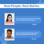 Buy The Derma Co Kojic Acid + Glutathione Daily Syndet Soap with L-Glutathione & Alpha Arbutin | Reduces Dark Spots, Pigmentation & Blemishes | Brightens Skin | For Men & Women | 75 gm x 2 - Purplle