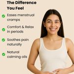 Buy The Wellness Shop Period Cramp Relief Roll On 40 ml - Purplle