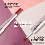 Buy Seven Seas Lip Duo 2 in 1 Lipstick and Liquid Lipstick - 315, 7 gm | Long Lasting and Waterproof | Non Transfer Lipstick for Women - Purplle