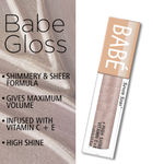 Buy Seven Seas Babe Glittery Lip Gloss - 04 (7 ml) | With High Shine Lip Color For Glossy Look | Lightweight Non Sticky Lip shiner For Moisturizing Lips - Purplle