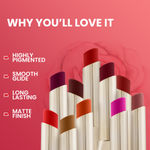 Buy Seven Seas Color Edition Matte Lipstick - 309 (3.5 gm)| Highly Pigmented | Long Lasting | Waterproof | Smudgeproof | Single Coat Application | Lipstick for Women - Purplle