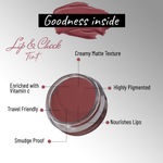 Buy Seven Seas Lip & Cheek Tint - 01 Copper Rust (8 gm) | Enriched with Vitamin C For Lips, Eyelids & Cheeks, Matte Finish - Purplle