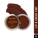 Buy Seven Seas Lip & Cheek Tint - 02 Maroon (8 gm+B28) | Enriched with Vitamin C For Lips, Eyelids & Cheeks, Matte Finish - Purplle
