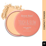 Buy Seven Seas Touch & Glow Compact Powder - (Shade-01, 16 gm) | Perfect Coverage | Soft Texture | Compact Powder for Women | SPF-20 - Purplle