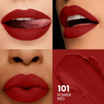 Buy Seven Seas Velvet Shot Matte Lipstick - 101-Power Red (3.8 gm) | 24 Hr. Long Lasting and Waterproof | Lipstick for Women - Purplle