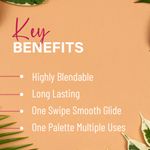 Buy Seven Seas Color Balance Eyeshadow Palette - Shade-01 (24.4 gm) | Shimmery and Matte Shades Eyeshadow Palette | Highly Pigmnted | Eyeshadow Palette for Women - Purplle